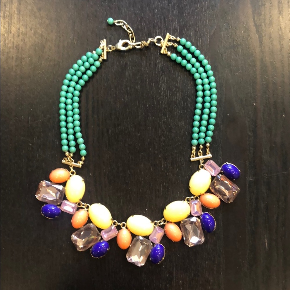 Colorful Costume Jewelry Necklace